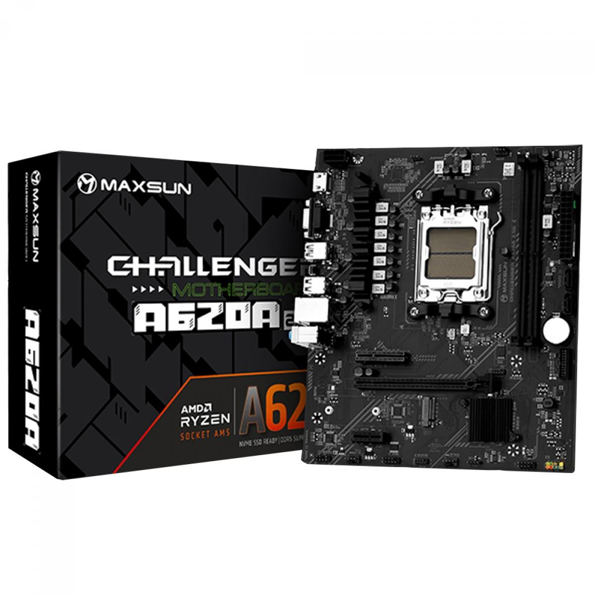 Maxsun Motherboard Challenger A620A 2.5G DDR5 Maxsun Motherboard Challenger A620A 2.5G DDR5